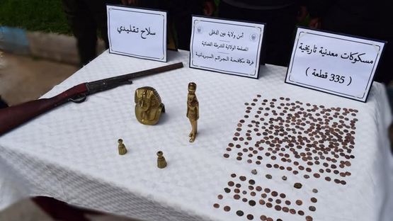 الإعلام الفرنسي يكشف ضبط آلاف القطع الأثرية المنهوبة من الجزائر