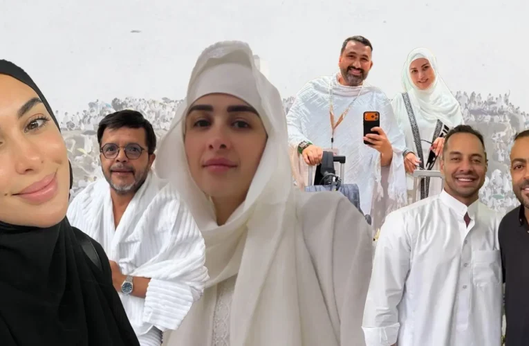 نجوم الفن والإعلام يشاركون لحظات من أداء الحج ويثيرون تفاعلاً واسعاً