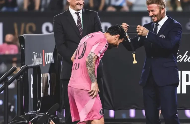 بيكهام يرشح ميسي للتتويج بالكرة الذهبية في 2026