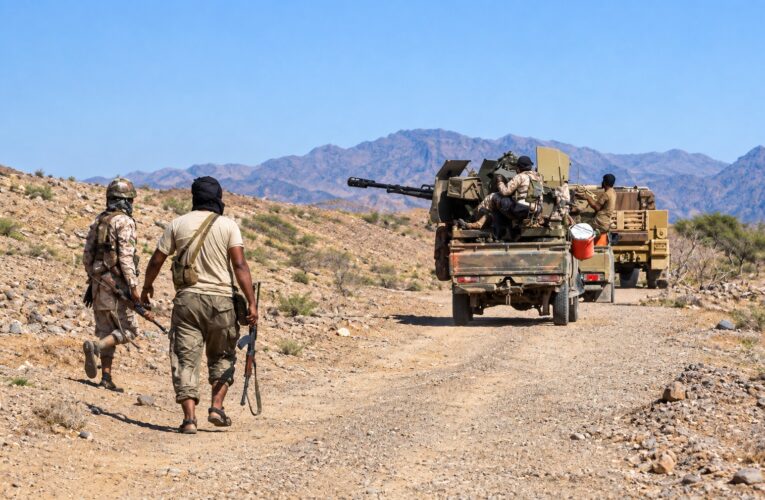 مواجهات في تعز ولحج وغارات جوية تستهدف مواقع حوثية ضمن عملية «فجر اليمن»